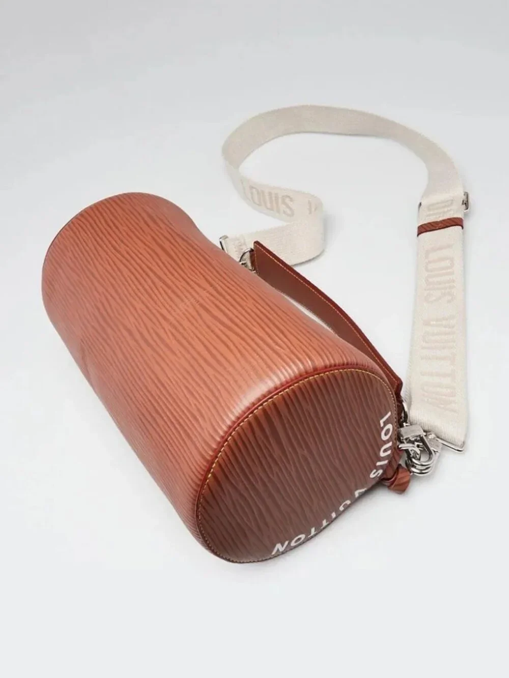 Louis Vuitton Brown Epi Leather Soft Polochon XL Bag
